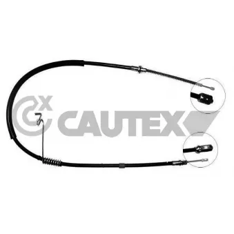 Tirette à câble, frein de stationnement CAUTEX OEM 4095178