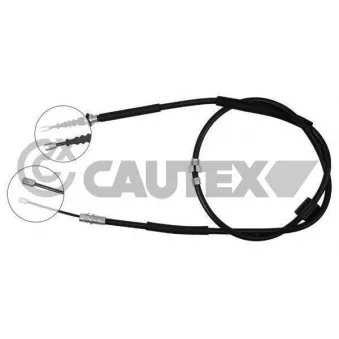 Tirette à câble, frein de stationnement CAUTEX OEM 1332885