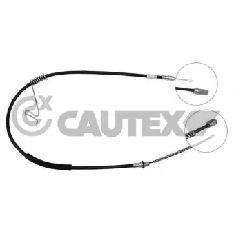 Tirette à câble, frein de stationnement CAUTEX OEM 4654291