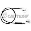 CAUTEX 088101 - Tirette à câble, frein de stationnement