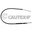 CAUTEX 108011 - Tirette à câble, frein de stationnement