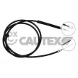 CAUTEX 108012 - Tirette à câble, frein de stationnement