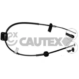 CAUTEX 168218 - Tirette à câble, frein de stationnement