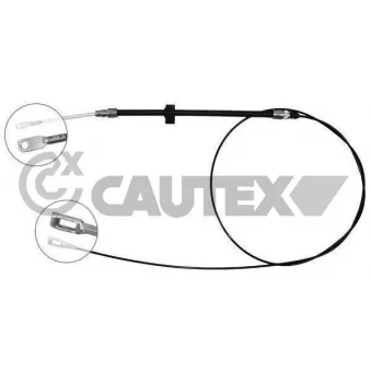 CAUTEX 188004 - Tirette à câble, frein de stationnement