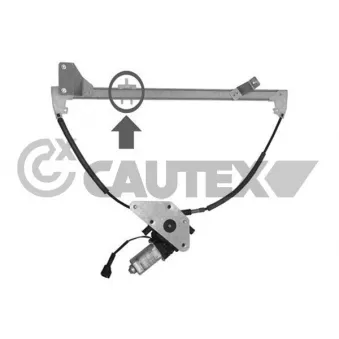 Lève-vitre avant gauche CAUTEX OEM 55360031AM
