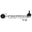 CAUTEX 201507 - Entretoise/tige, stabilisateur avant gauche