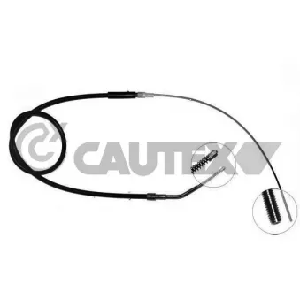 Tirette à câble, frein de stationnement CAUTEX OEM 34411159048