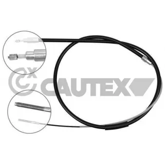 CAUTEX 208009 - Tirette à câble, frein de stationnement