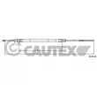 CAUTEX 208025 - Tirette à câble, frein de stationnement