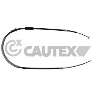 Tirette à câble, frein de stationnement CAUTEX OEM 60809991