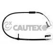 CAUTEX 218010 - Tirette à câble, frein de stationnement