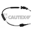 Tirette à câble, commande d'embrayage CAUTEX [238003]
