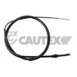 CAUTEX 460052 - Tirette à câble, frein de stationnement