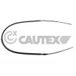 CAUTEX 460057 - Tirette à câble, frein de stationnement