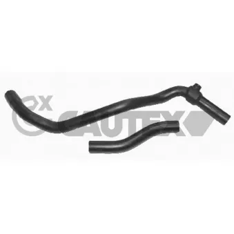 Tuyau, échangeur de chaleur (chauffage) CAUTEX 466873