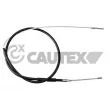 CAUTEX 467642 - Tirette à câble, frein de stationnement
