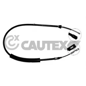 CAUTEX 468071 - Tirette à câble, frein de stationnement