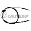 CAUTEX 468075 - Tirette à câble, frein de stationnement
