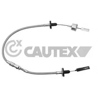Tirette à câble, commande d'embrayage CAUTEX 468076