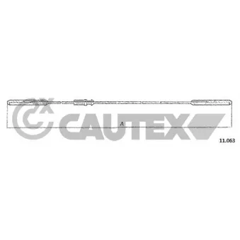 Câble d'accélération CAUTEX 468158