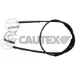 CAUTEX 468237 - Tirette à câble, frein de stationnement