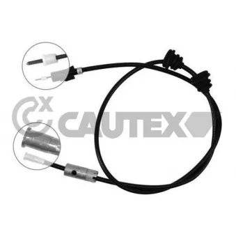 Câble flexible de commande de compteur CAUTEX 469137