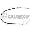 CAUTEX 480030 - Tirette à câble, frein de stationnement