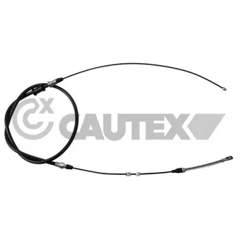 Tirette à câble, frein de stationnement CAUTEX OEM 522588