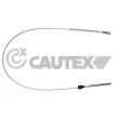 CAUTEX 487862 - Tirette à câble, frein de stationnement