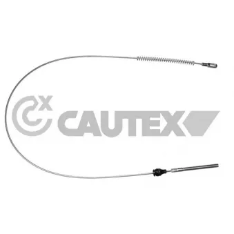 Tirette à câble, frein de stationnement CAUTEX OEM 90193039