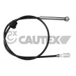 Câble flexible de commande de compteur CAUTEX [489001]