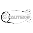 CAUTEX 489006 - Tirette à câble, frein de stationnement