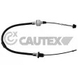 CAUTEX 489011 - Tirette à câble, commande d'embrayage