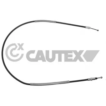 Tirette à câble, frein de stationnement CAUTEX OEM 3653100QAC