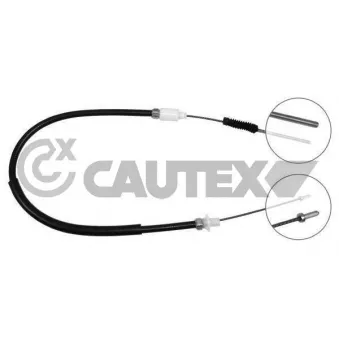CAUTEX 489058 - Tirette à câble, commande d'embrayage