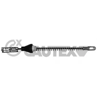 Tirette à câble, frein de stationnement CAUTEX OEM 93189991