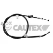 CAUTEX 708055 - Tirette à câble, frein de stationnement
