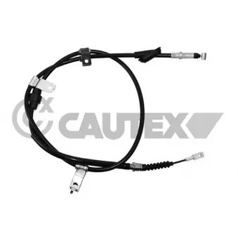 CAUTEX 708064 - Tirette à câble, frein de stationnement