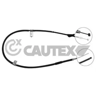 Tirette à câble, frein de stationnement CAUTEX OEM 5976002020