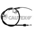 CAUTEX 708093 - Tirette à câble, frein de stationnement