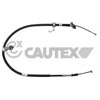 CAUTEX 708111 - Tirette à câble, frein de stationnement
