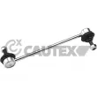 CAUTEX 750120 - Entretoise/tige, stabilisateur avant gauche