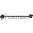 CAUTEX 750186 - Entretoise/tige, stabilisateur avant gauche