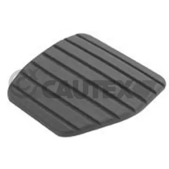 Revêtement de pédale, pédale de frein CAUTEX 751120