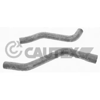 Tuyau, échangeur de chaleur (chauffage) CAUTEX 751874