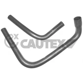 Tuyau, échangeur de chaleur (chauffage) CAUTEX 751901 pour PEUGEOT 205 2.0 i - 115cv