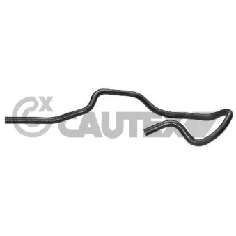 Durite de radiateur CAUTEX 752855