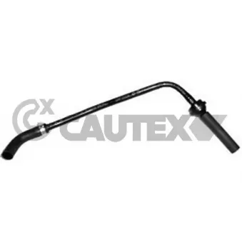 Tuyauterie, vanne EGR CAUTEX 753121