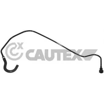 Durite de radiateur CAUTEX 753668