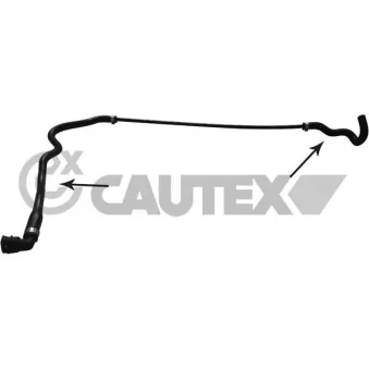 Durite de radiateur CAUTEX OEM 17127524840